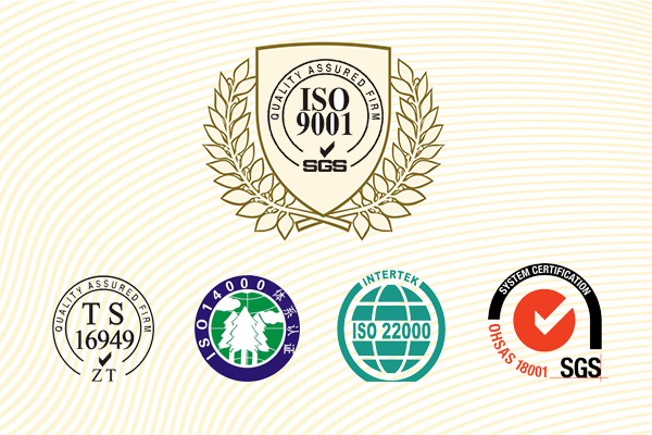 ISO9001等各类体系认证